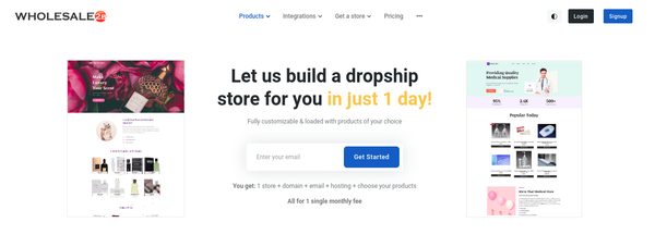 Pre-built Drop-shipping Stores — Wholesale2B’s Secret to Success!